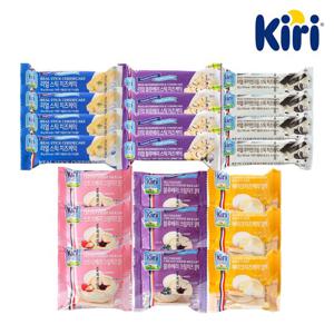 끼리 크림치즈 디저트 올인원 세트(리얼스틱 플레인4개+리얼스틱 블루베리4개+리얼스틱 쿠키앤크림4개+찰떡 스트로베리3개+찰떡 블루베리3개+찰떡 베이크3개)