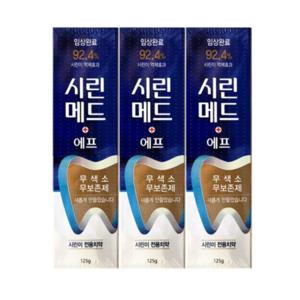 부광약품 시린메드 에프 치약 125g x 3개 SD