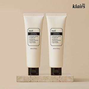 [2개SET] 클레어스 젠틀 블랙 페이셜 클렌저 140ml