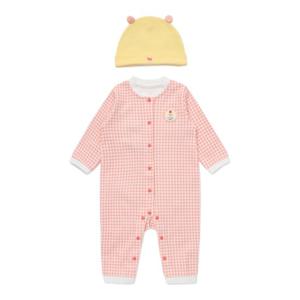 블루독베이비 10 25FW가을신상 (OR) 체크도기세트우주복 (45A70041210)