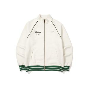 디아도라져지 AQS D4123LFT13IVL 아티산 트위드 래글런 트랙자켓 LIGHT IVORY