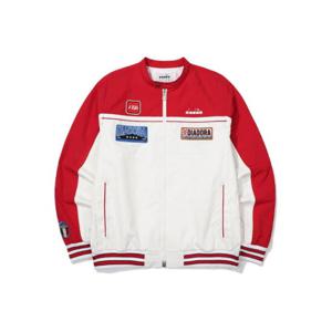 디아도라자켓 AQS D3321LJK01WHT 피트크루 컬러블럭 자켓 WHITE