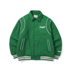 디아도라자켓 AQS D4121LJK12GNS 아티산 트위드 스타디움 자켓 GREEN