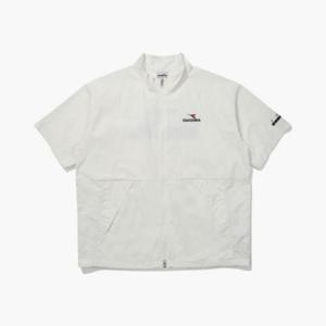 디아도라자켓 AQS D5221LWT52OWH 컴피 반팔 풀집업 자켓 OFF WHITE