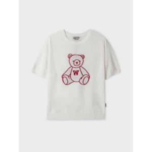 [후아유] 여성 Steve Bear Intarsia Sweater WHKAF3591F