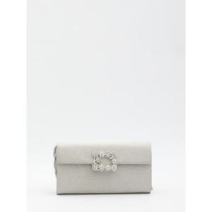 ROGER VIVIER Envelope flower strass bag RBWAMFD02001920