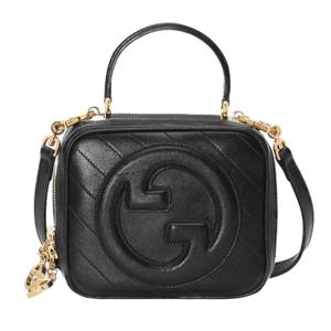 백화점AS가능(선물포장)구찌 블론디 탑핸들 숄더백 블랙 744434