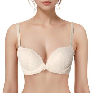 엘르이너웨어 그레이스 풀 레이스 브라EEWBR112LSK