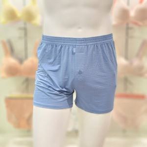 [엘르] 110) 진파랑 인견 스트라이프 남성 트렁크 EEMTK231DBU