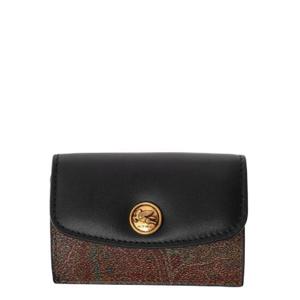 Etro 페이즐리 자카드 폴드오버 탑 지갑 1I1848502 0001 TP935467274