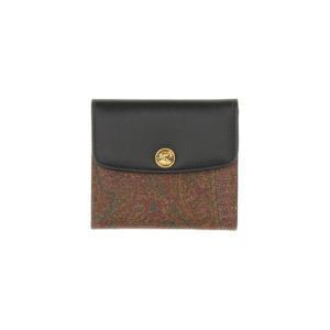 Etro 페이즐리 자카드 접이식 지갑 1N9258502 0001 TP935467229