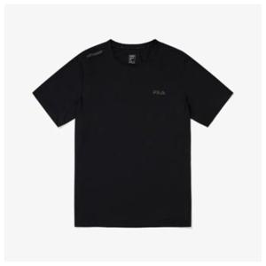 [휠라]M 휠라반팔티 KQC FS2RSG2209M-BLK 스트레치 절개 그래픽