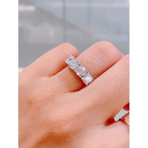미니골드 14K [DIA-5부] 하프브릿지 반지 RJUM4079L