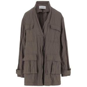 살바토레 페라가모 자켓 13G998CONCRETE Brown