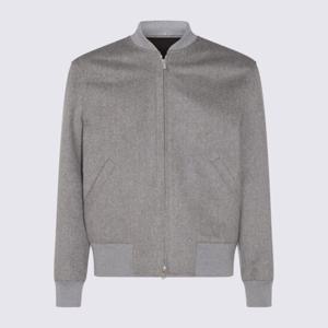 라르디니 그레이 집업 리브 블루종 AATEOR3 CN65602900