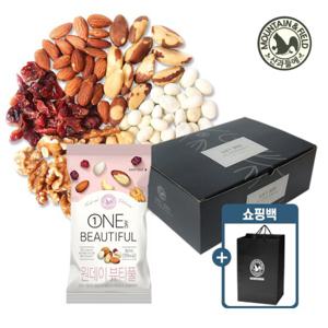 [산과들에] 브라질너트 하루견과 원데이뷰티풀 50봉 선물세트+쇼핑백