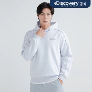 [디스커버리] 남성 뉴 스몰로고 후드티셔츠 (M/GREY) DMHD21041-MGL