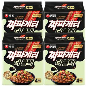 농심 짜파게티 더블랙 116g 16개