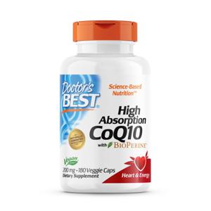 바이오페린  200  mg  180  식물성  캡슐이  포함된  닥터베스트  고흡수  CoQ10