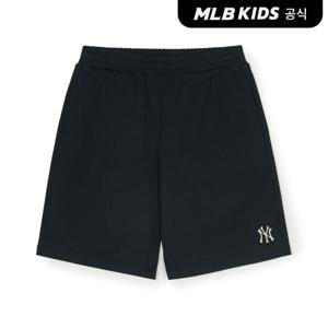 [MLB키즈 공식] 25SS 베이직 스몰로고 반바지 NY (Black) 7ASPB0153-50BKS
