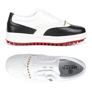 여성 스파이크리스 항균 소취 인솔 수제 골프화 NQ208