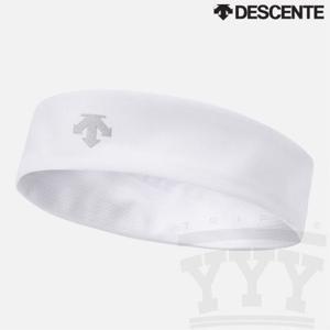 [데상트] 러닝 헤드밴드 SP123RSU11 WHT