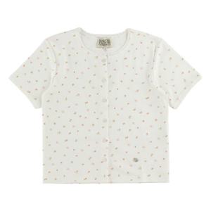 [마리떼 프랑소와 저버]마리떼 여성 플라워 카디건 티 MFG45UTS130 WHT