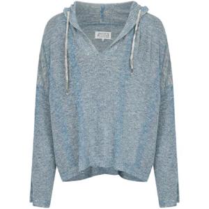 25 SS 메종마르지엘라 V넥 드로스트링 후드 스웨터 S50GU0226M13097 TP433419201
