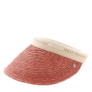 [헬렌카민스키] 25SS (50265 BIANCA POMELO NAT LOGO) 여성 비앙카 바이저 썬캡 모자