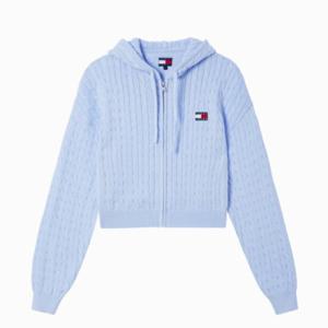 타미진스 배지 케이블 후드 가디건 B1 T32F0KCD32TWT1 C3Q