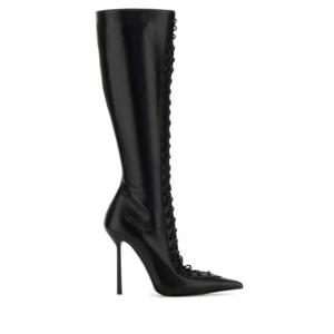 레실라 여성 블랙 Colette 가죽 롱 부츠 4251B100MBPPNEM 377