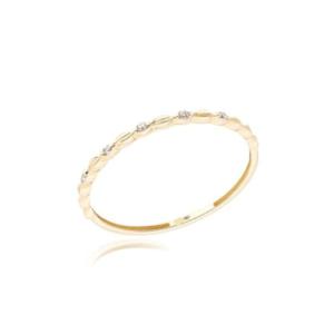[GB] 리프 세팅 14K GOLD 반지 LRS25029G
