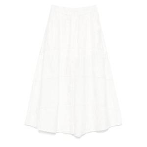 마쥬 자수 미디 스커트 MFPJU01466