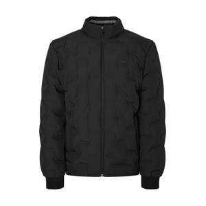 헤지스 골프 남성 24FW 스테디셀러퀼팅 로고 다운 점퍼 (BLACK) WPJU4D943BK