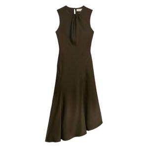 블루마린 미디 원피스 A522A730A N0523 Bark green