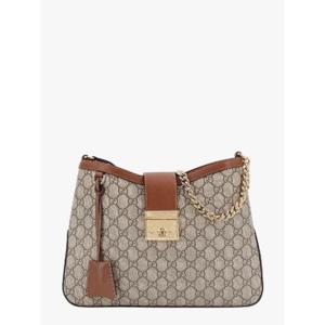 GUCCI Padlock Supreme GG fabric and leather shoulder bag 795113