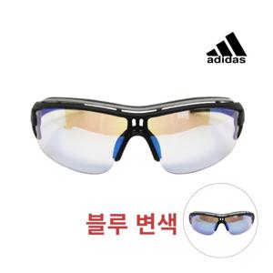 아디다스 AD07-6701이블아이 하프림 프로 블루 변색 미러렌즈 스포츠선글라스 고글L사이즈