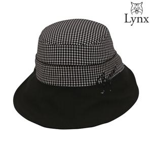 [링스] 여성 체크 햇 L21A3CP660_WH
