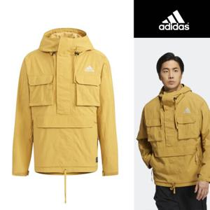 아디다스 PRSVE 우븐 하프집 아노락 점퍼(HM2700)후드