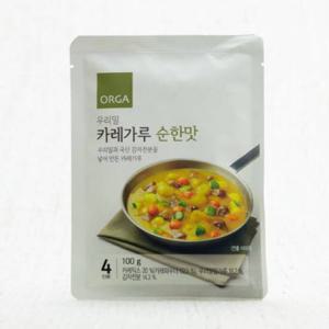 [올가홀푸드]올가 우리밀 카레가루 순한맛 100g