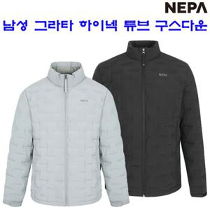 [네파][다운 패딩](7I72043) 남성 그라타 하이넥 튜브 구스다운
