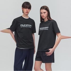 [FILA] 면혼방 F.S.I 빅로고 반팔티 (FS2RSG2132X_CAN)