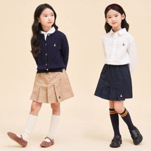 [40%OFF][빈폴키즈] 24SS [Essential] 솔리드 치노 치마 바지 (2종 택1)