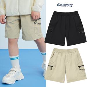 디스커버리키즈 DKSP75043 우븐 사이드포켓 5부 반바지 (택가69000원)