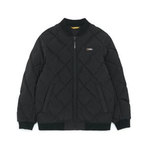 내셔널지오그래픽 키즈 K234UDW030 경량 덕 다운 점퍼 BLACK