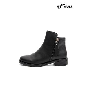 [오브엠]베이직 슬래시 지퍼 부츠_F23A9571 (2color)