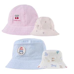 선물추천 [밍크뮤HP]25년SS(BL)모모리버시블버킷햇+(PK)멀티체리리버시블버킷햇2종택일(35314-801-01 02)