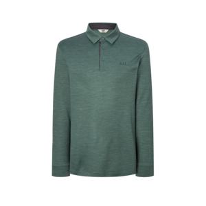 닥스 골프 남성 24FW 스테디셀러레터 로고 멜란지 긴발폴로티셔츠 (GREEN) WGTS4C671E2