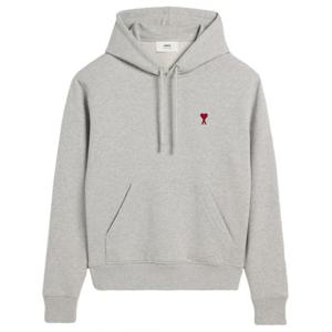 [AMI] 라프리마 여성 SweatshirtsHoodies de Coeur 후디 BFUSW235730 0951 GRIS CENDRE CHINE /7