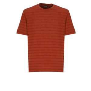 에르메네질도제냐 반팔 티셔츠 UF388A9F732D09 Orange